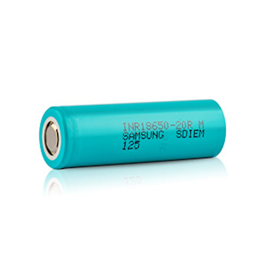 Originale Samsung INR1865020R 3,6V 2000mAh 22A flat top Battery Atom