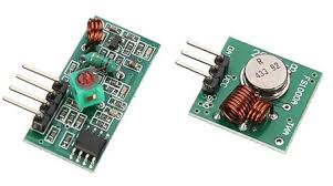 Coppia di moduli RF 433MHz per arduino