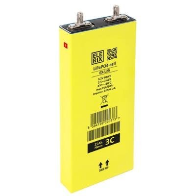 imggallery ELERIX EX-L25 Lifepo4 3,2v 25Ah prismatic